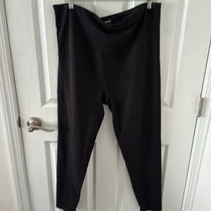 2 pairs of Spanx black leggings